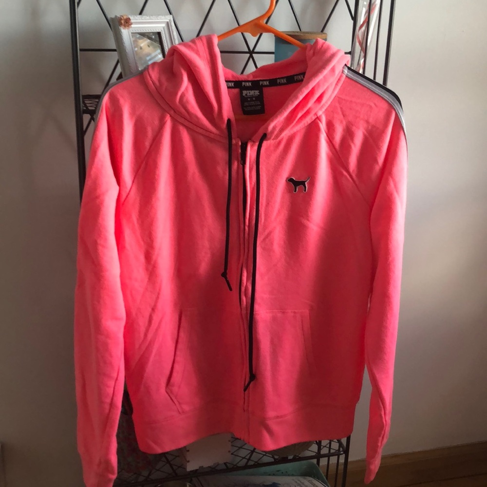 PINK neon pink sweater